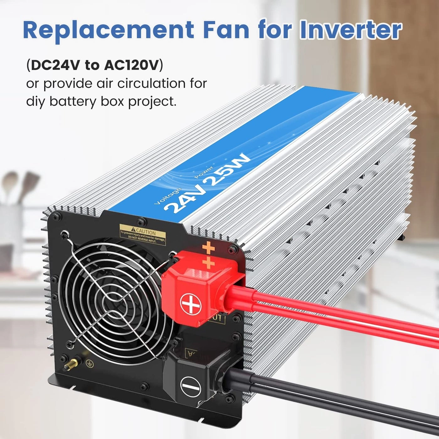 DC Brushless Cooling Fan - 120x120x25mm
