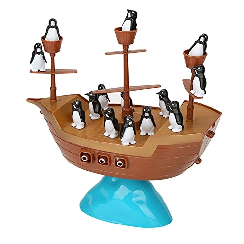 Pirate Boat Penguin Balance Game - Suitable for kids over 3 years old