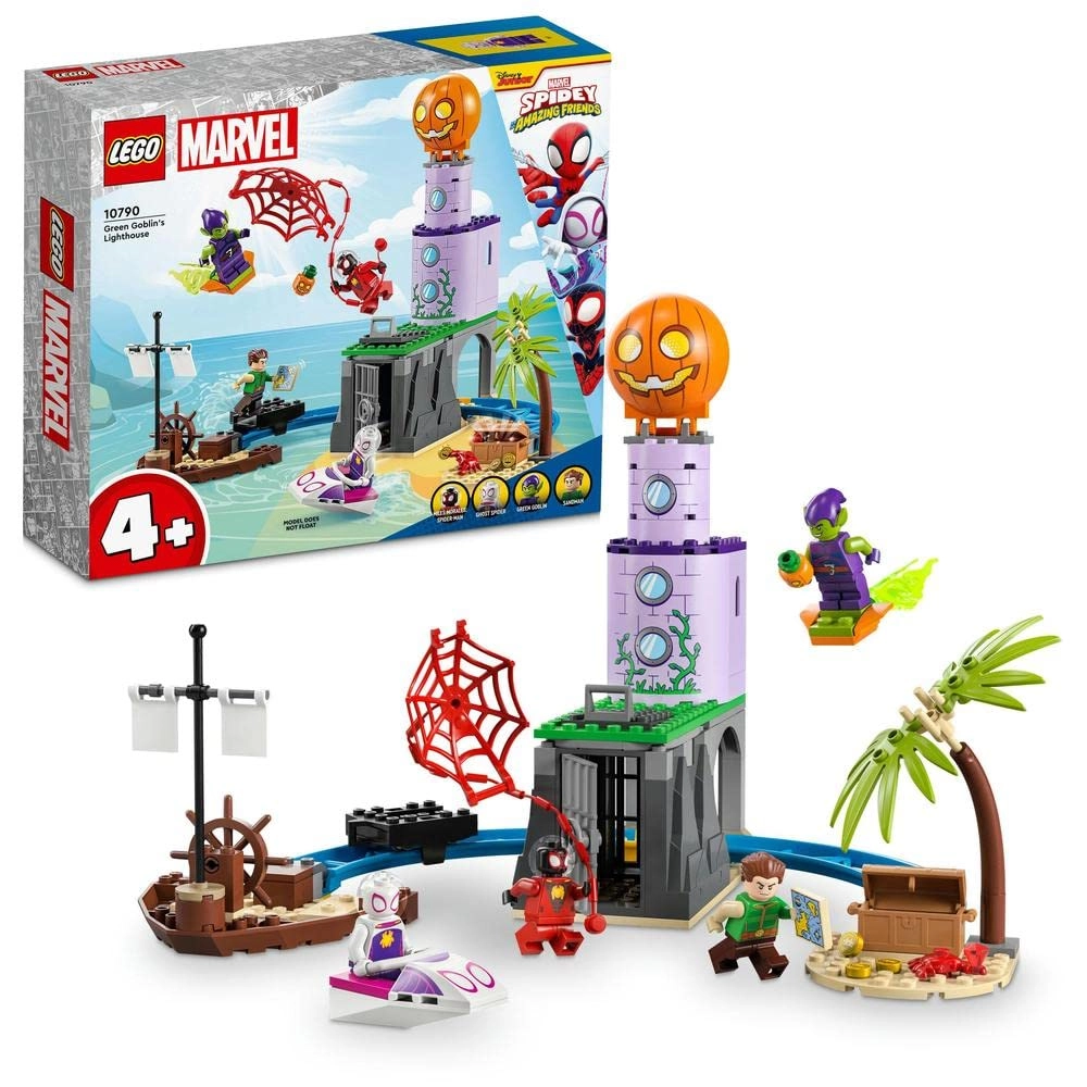 LEGO Marvel Team Spidey at Green Goblin's Lighthouse (10790)