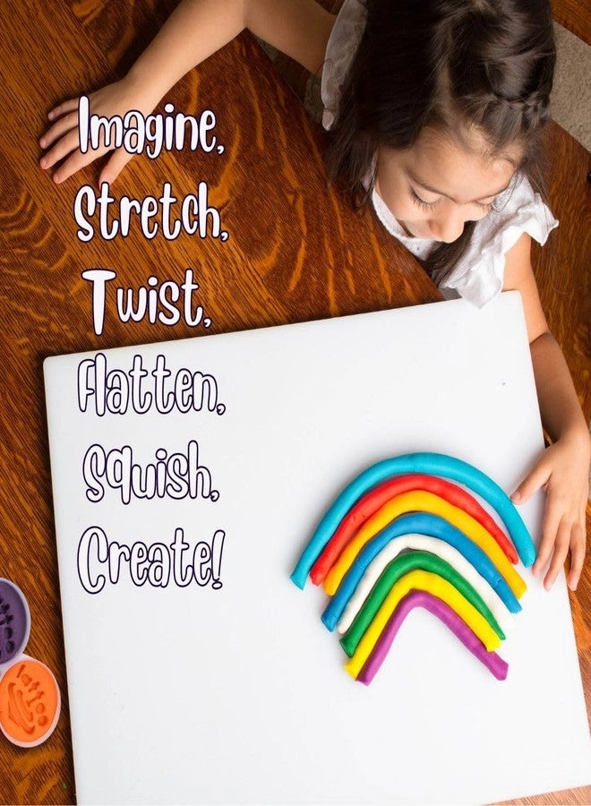 Natural Clay Dough - For Kids 4 Colors