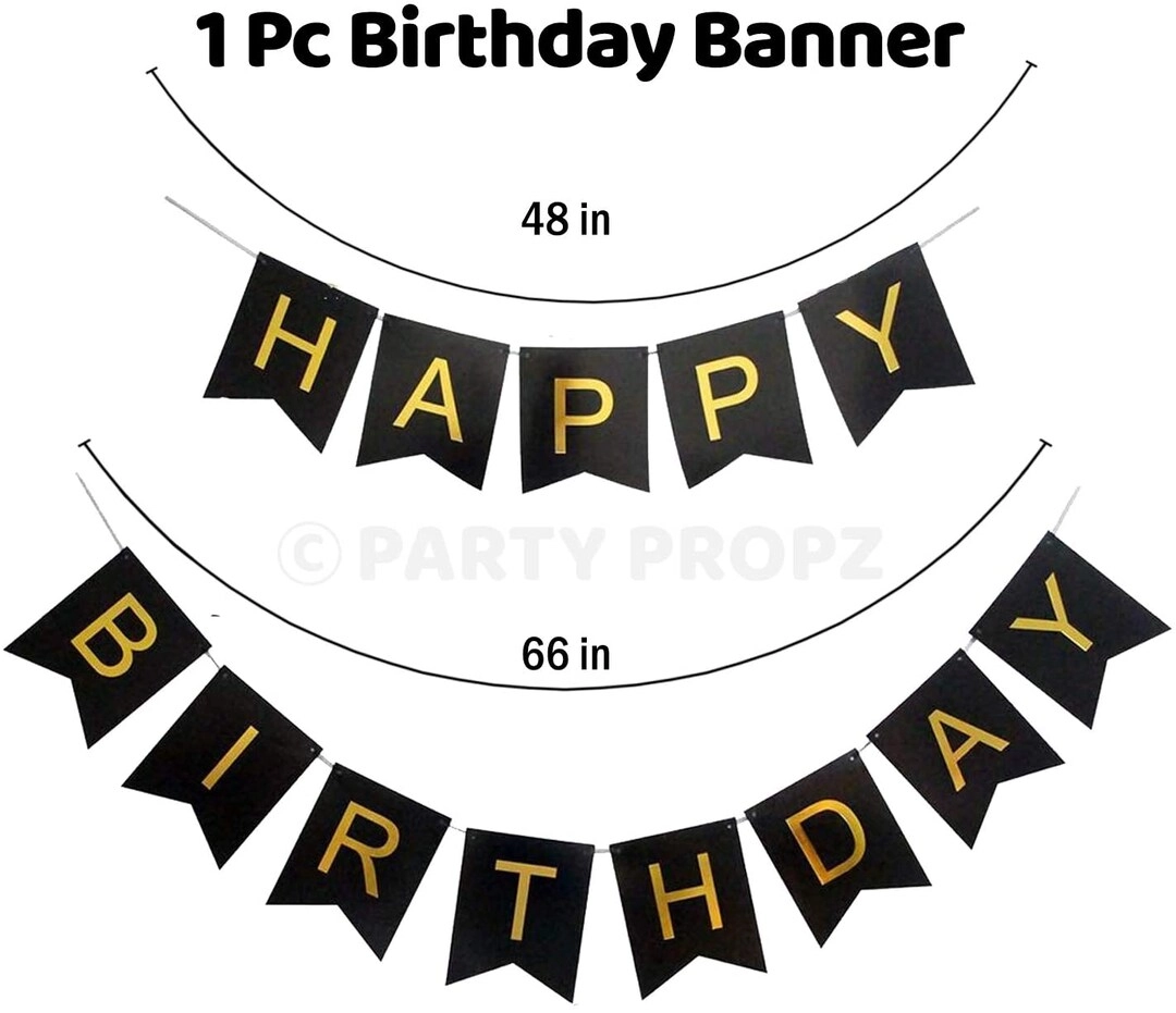 Carnival Happy Birthday Paper Banner