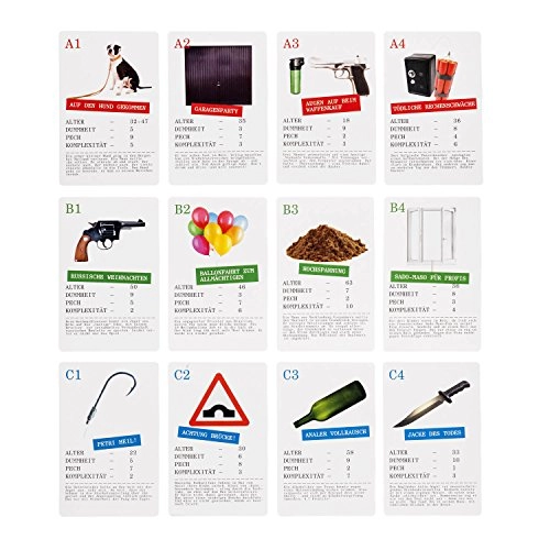 Darwin Awards Quartet - Card Game