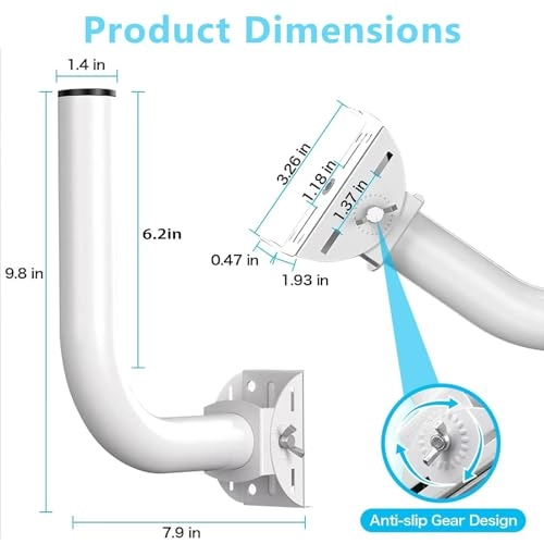 Wireless Bridge Bracket Mount - 4-Pack Universal