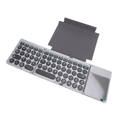 Foldable Keyboard - 64 Keys Touchpad USB-C