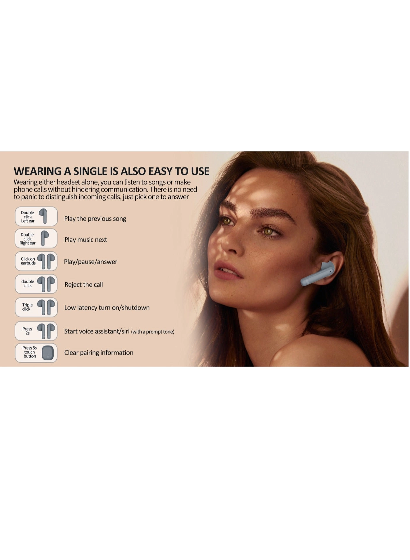 E96 Wireless Earbud