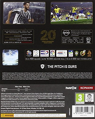 Pro Evolution Soccer 2016 Day 1 Edition