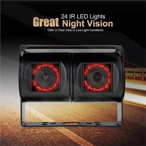 dual lens truck camera kit - Night vision 752*582 pixels