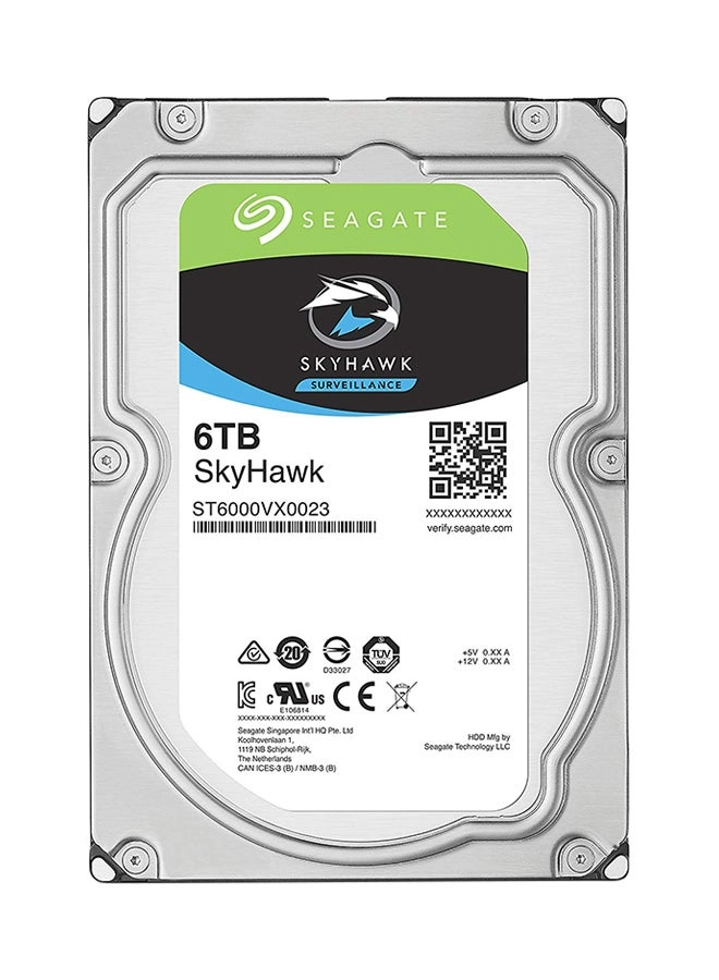 Seagate SkyHawk Surveillance 3.5" 128MB SATA 6Gb/s (ST6000VX0023) - 6 TB