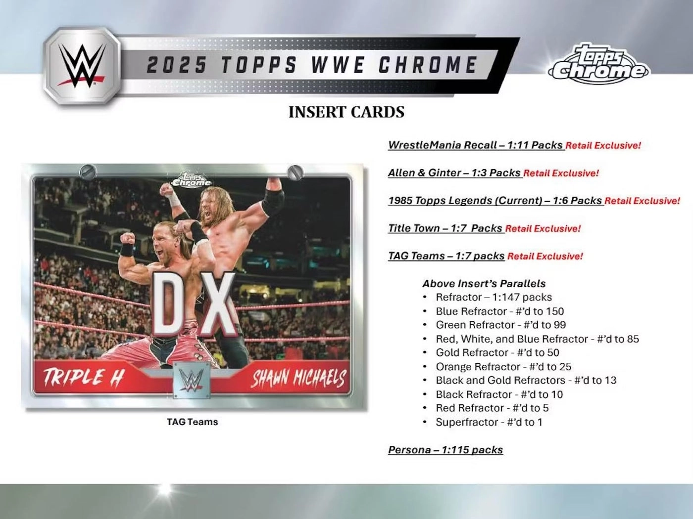 Chrome WWE Mega Box - English