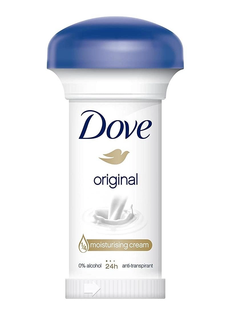 Original Anti Perspirant Cream - Unscented 600 millilitre