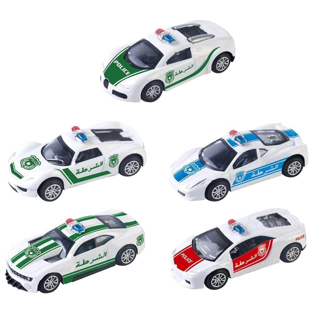 Power Joy V.Vroom Diecast Police Car - 5-in-1