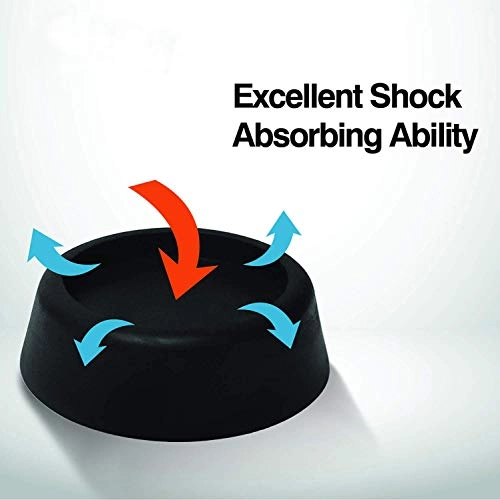 Washing Machine Foot Pads - 4 Pack Anti Vibration Grey