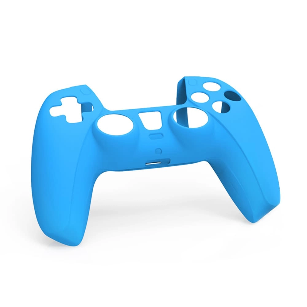 Dobe PS5 Controller Soft Silicone Case - Precise Hole Position Blue
