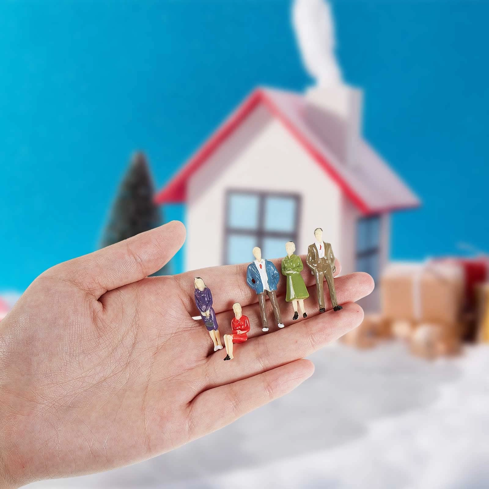 Mini People Figurines - 240 1: 50 Scale