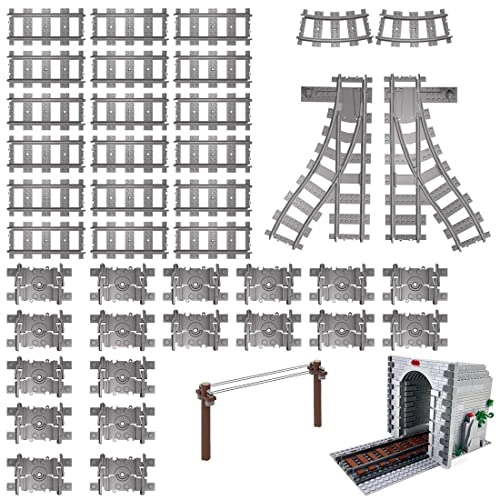 Technology Train Railway Kit - Compatible with Lego