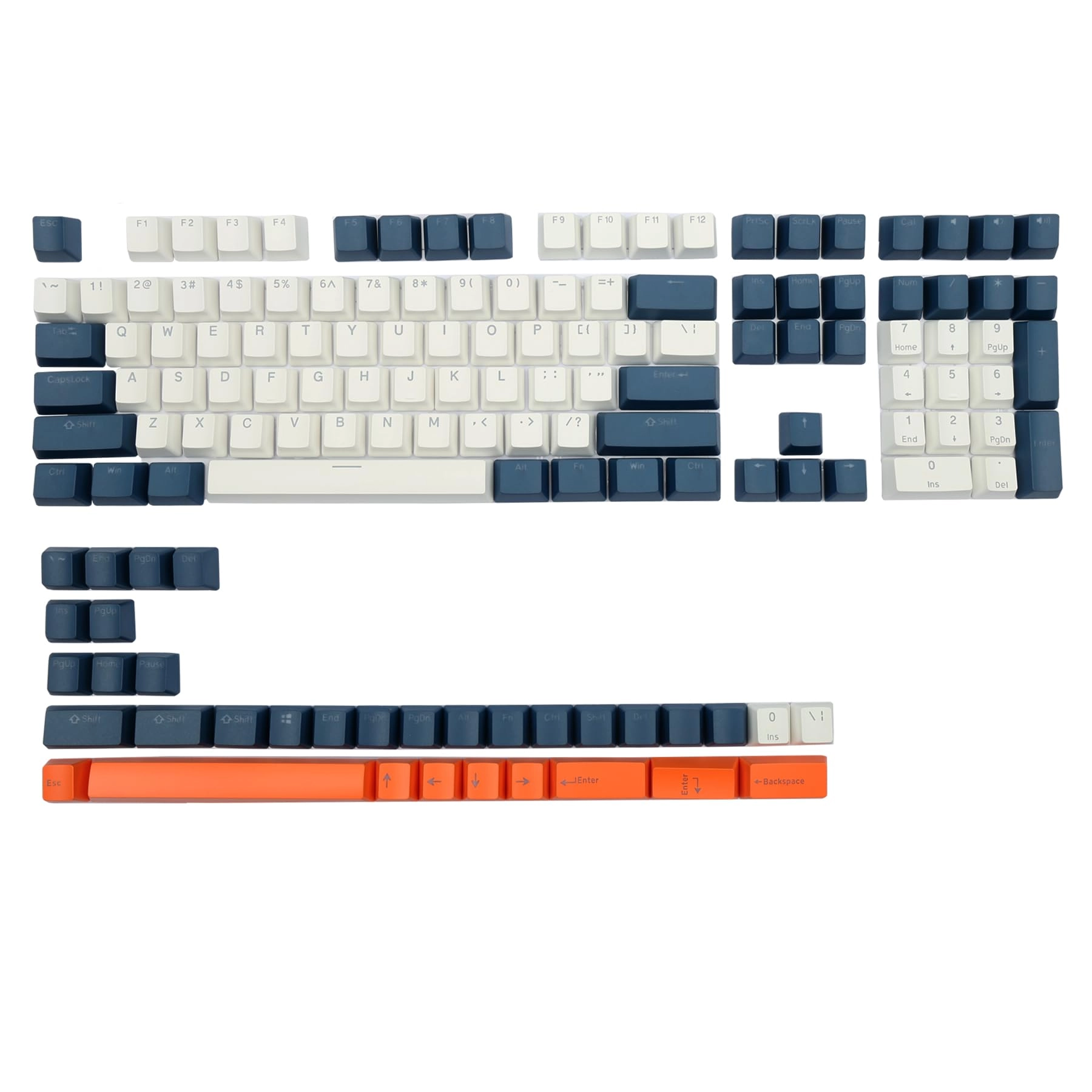Happy Balls PBT Keycap Set - US/UK Wired