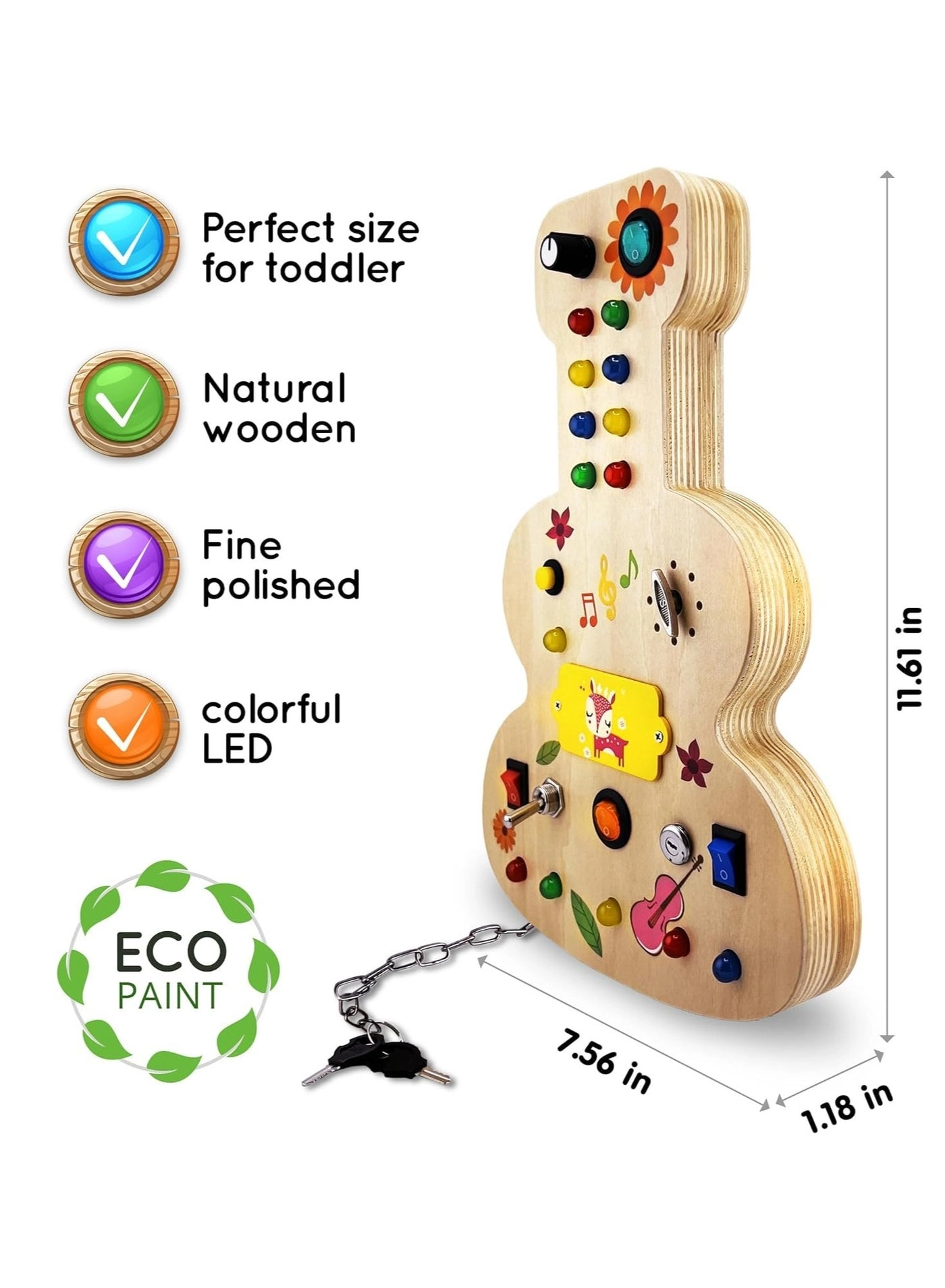 Montessori Busy Board - 3-5