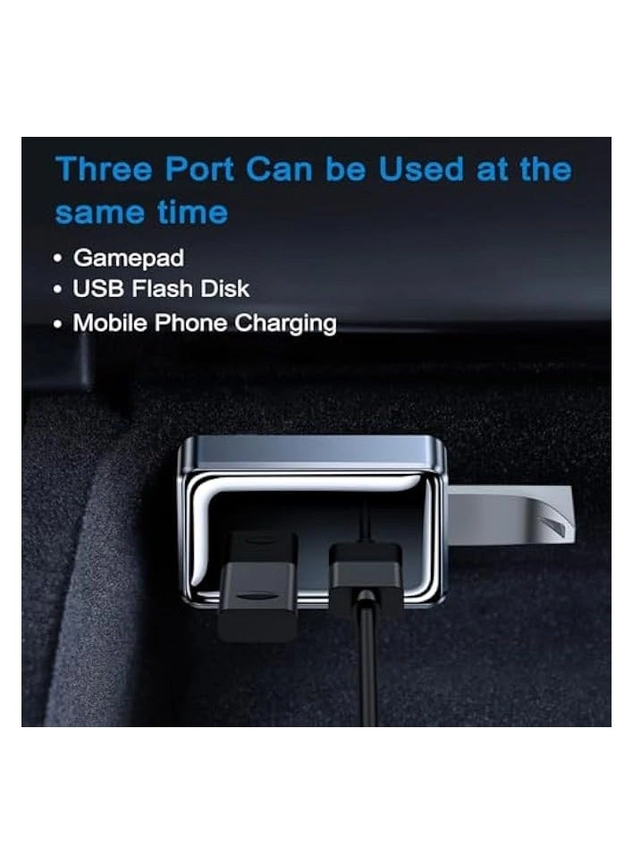 Glove Box USB Hub - USB3.0 3 ports for Tesla Model 3/Model Y
