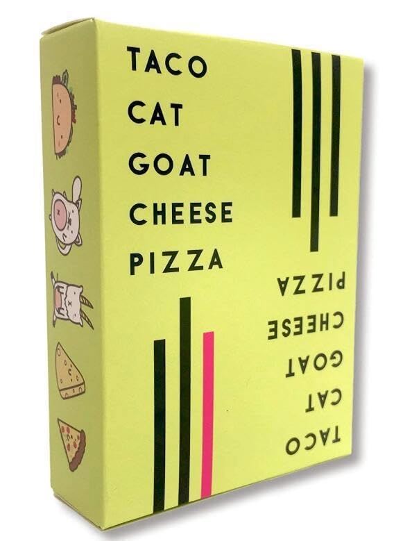 LGWJHCY Taco Cat Goat Cheese Pizza - 64 cards Baby English