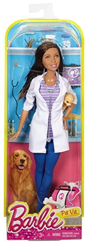 Careers Veterinarian Doll - Dark Hair Ages 3+
