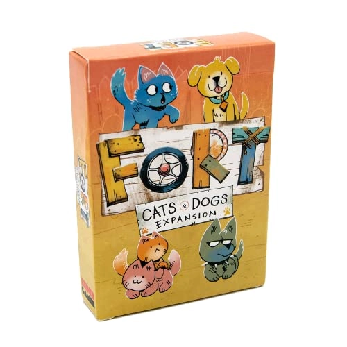 Leder Games Fort: Cats Dogs Expansion