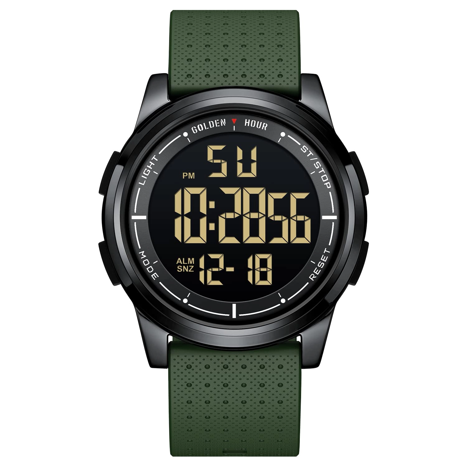 Ultra-Sottile Minimalista Sport Impermeabile Orologi Digitali 43mm Alloy Steel