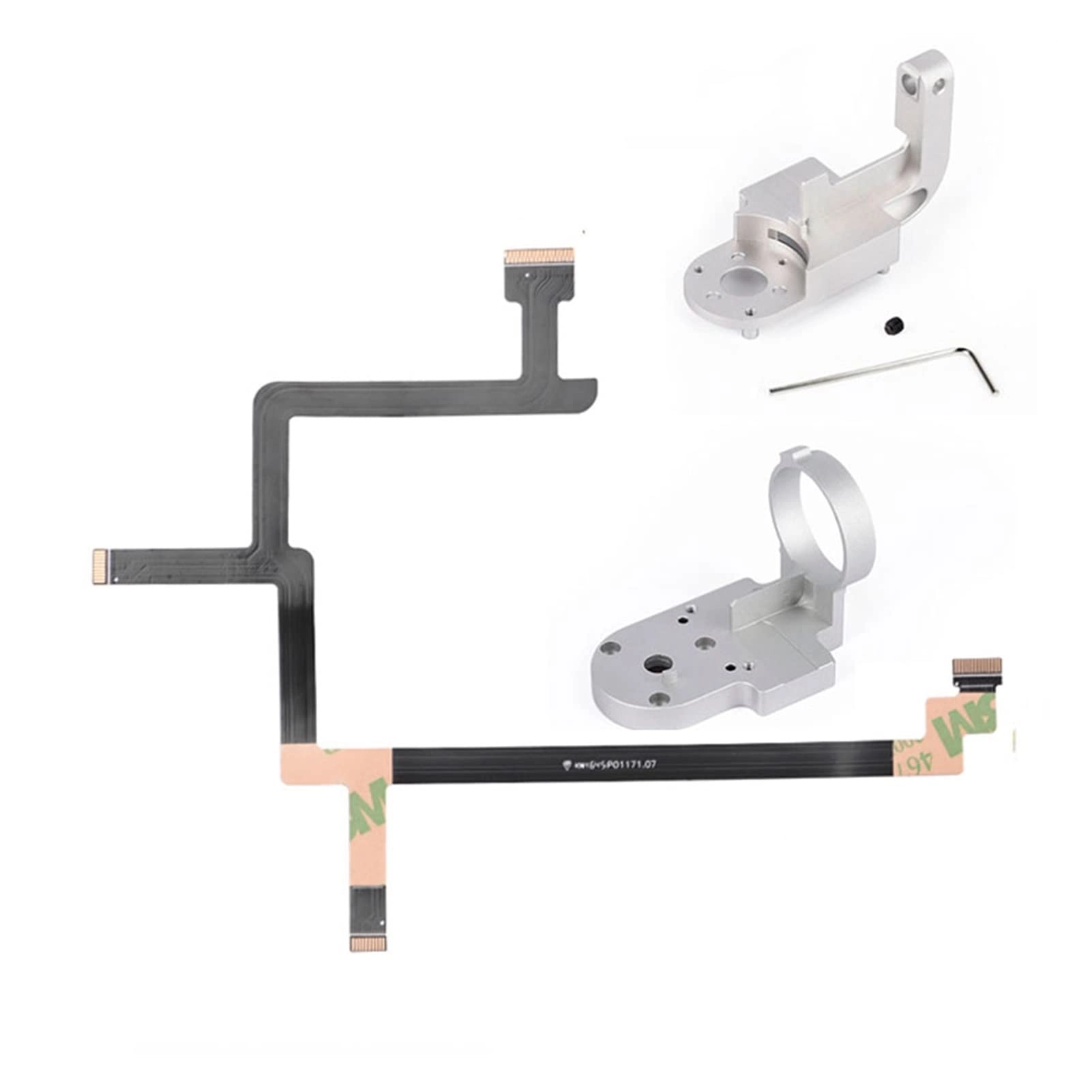 Gimbal Spare Parts Repairing Accessory Roll Arm Aluminium Bracket Ribbon Flat Cable Flex