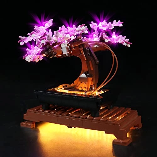 LED Lighting Kit - Lego 10281 Bonsai Tree Pink