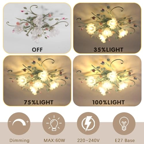 Led Country Villa Ceiling Lights