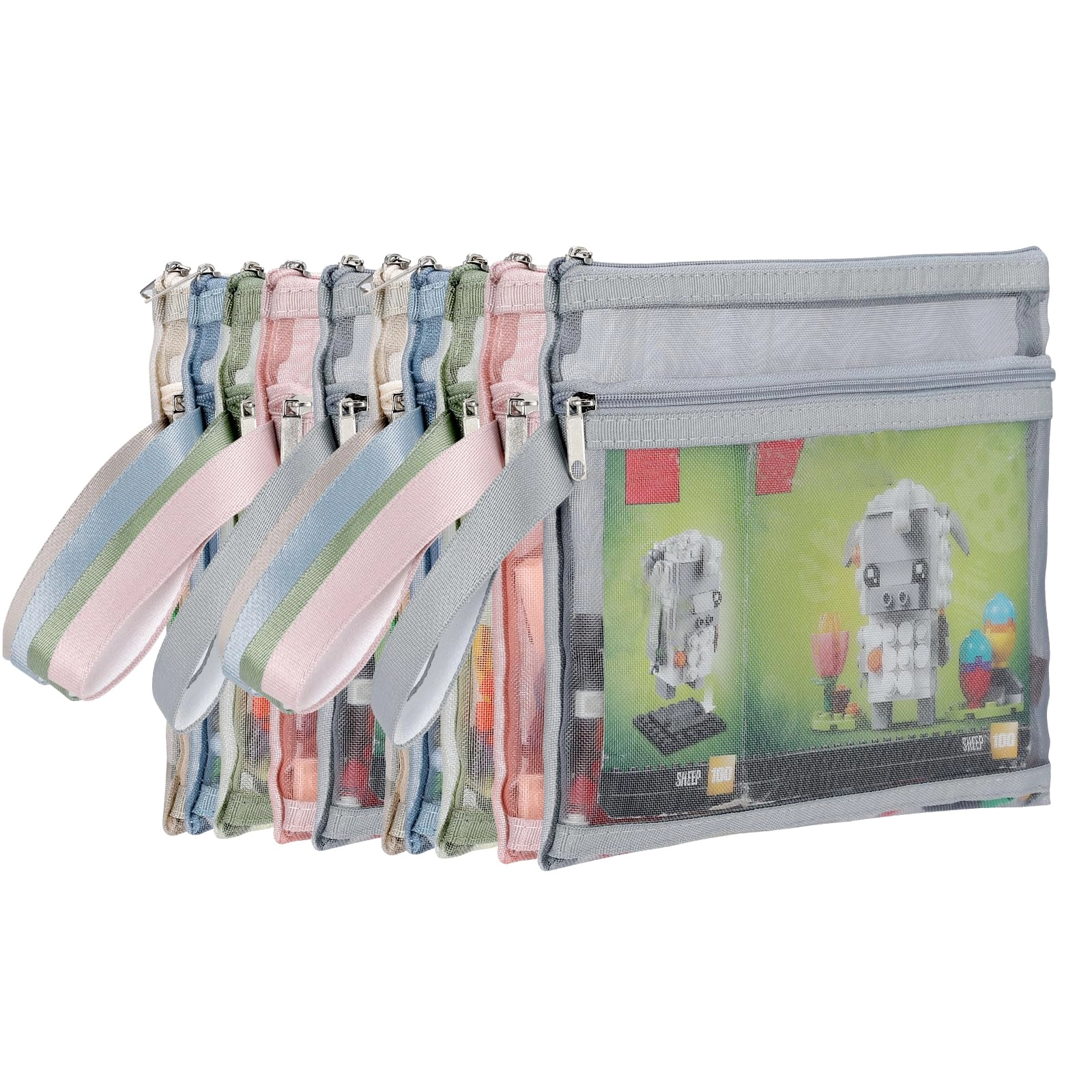 Mesh Zipper Pouch - Nylon 2L