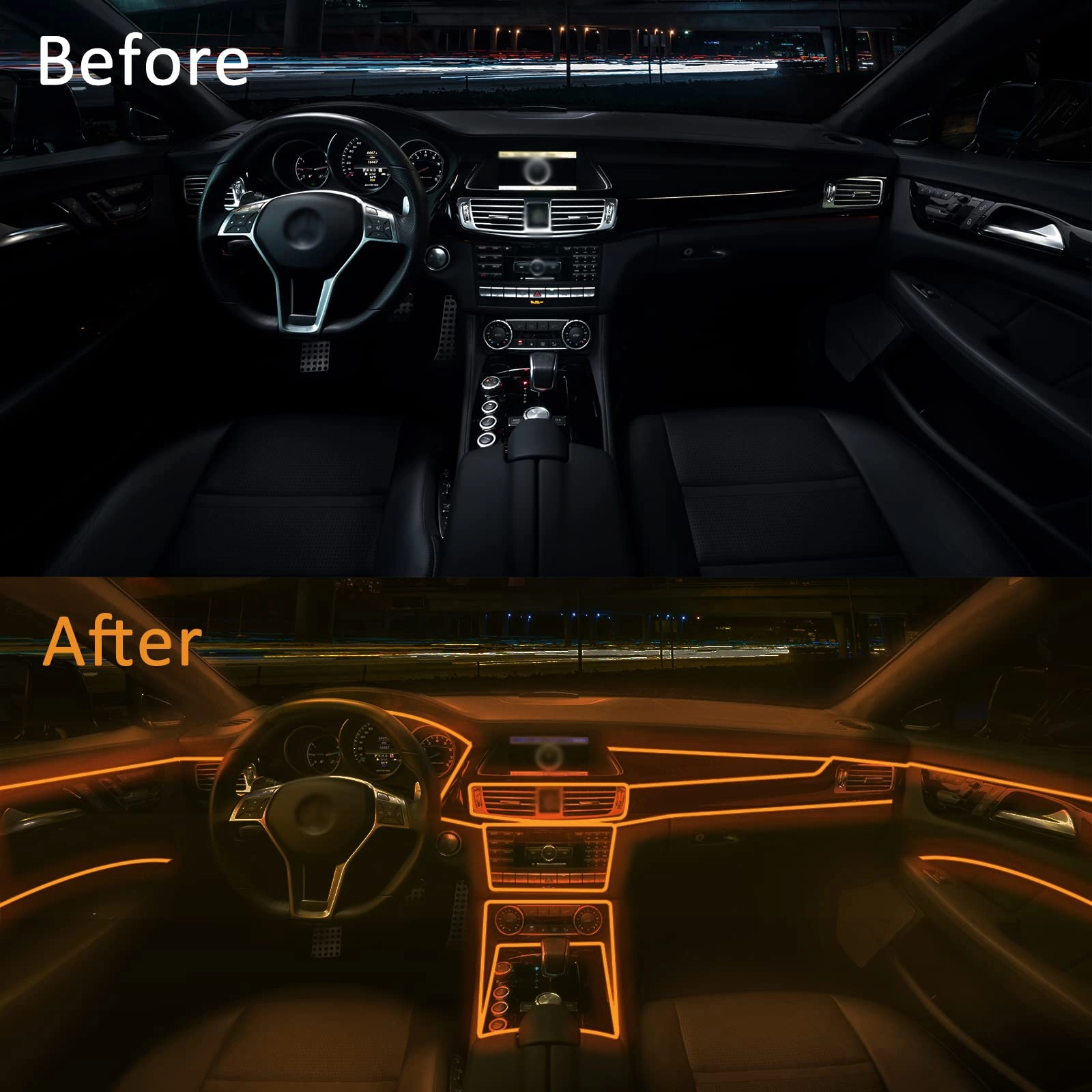 El Wire Interior Lights - 3m