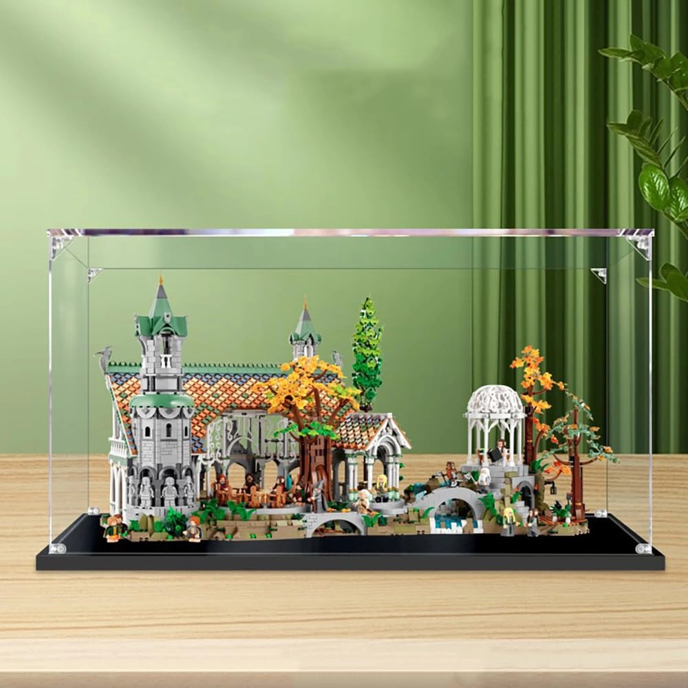 Shengor Acrylic Display Case - for Lego 10316 Castle 80x55x45cm