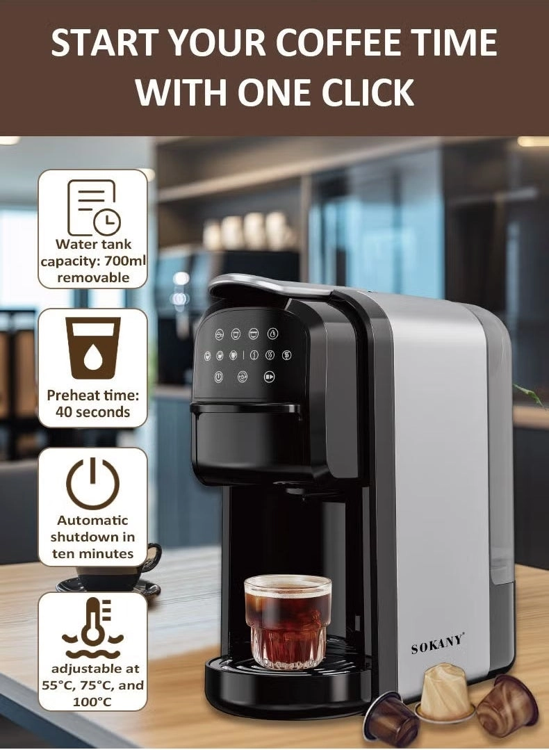 SK-04031 - Milk Frother Capsule & Pod Compatible