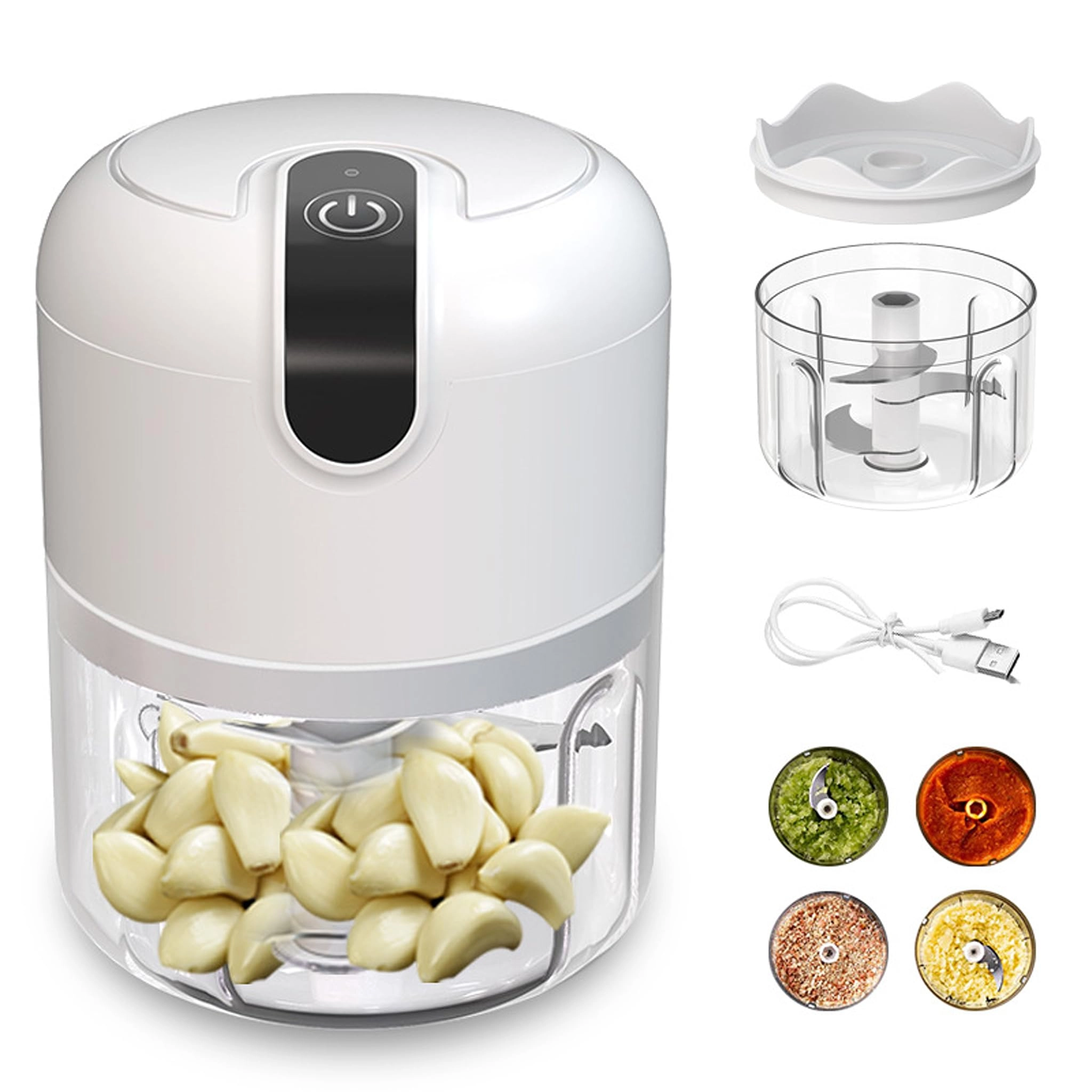 INDOTEAM Mini Blender Food Chopper - 250ml USB-C Rechargeable