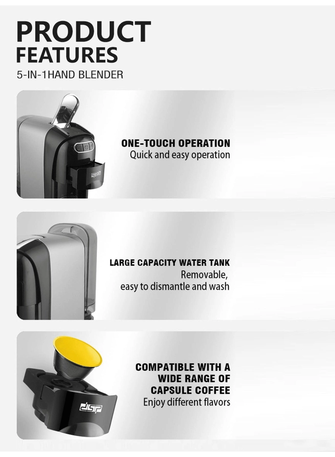 Multi Capsule Coffee Machine KA3046