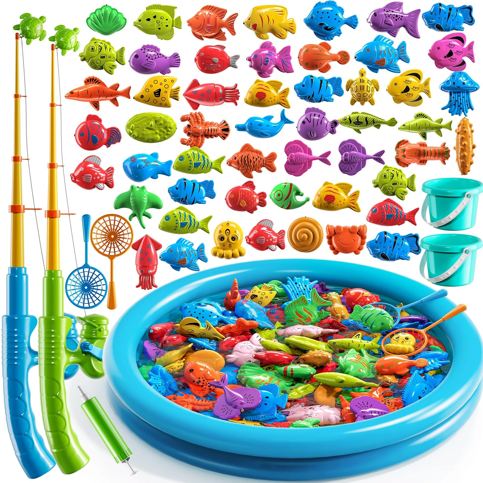 JUKUDAHU Magnet Fishing Toys - fishing toy