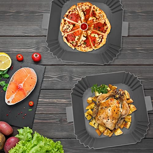 Silicone Air Fryer Liners - Silicone 2Pcs