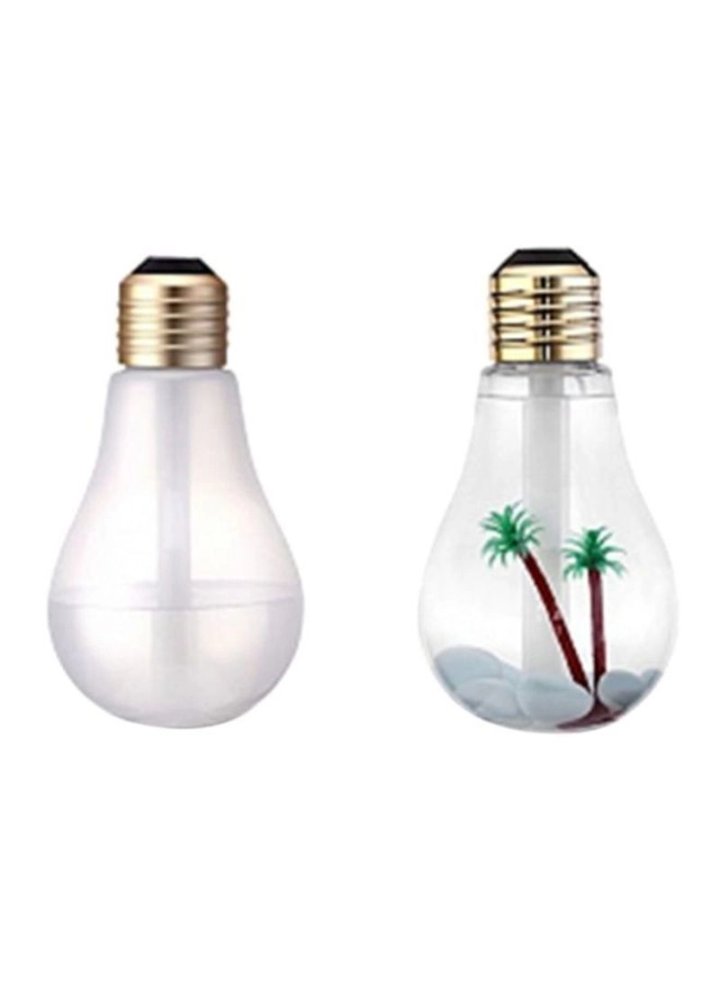 Cyber Led Mini Bulb Shaped Humidifier - HF22 Clear USB