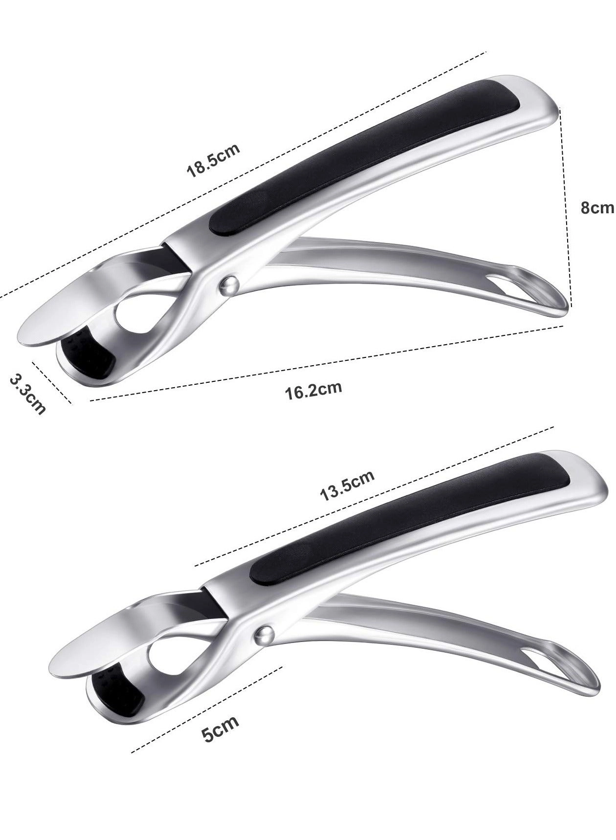 Plate Gripper - Food Grade 18/8 stainless steel 2 piece(s)