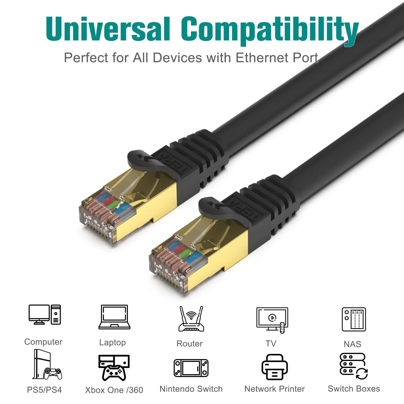 CAT7 Patch Cable - 50FT