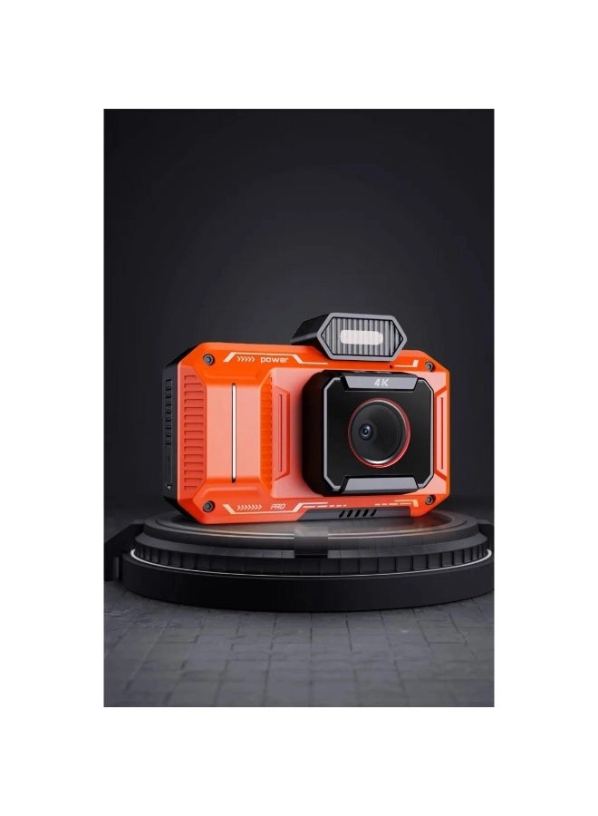 Waterproof Digital Camera - 13MP 18x Zoom