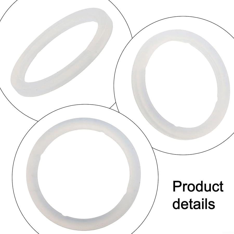 Silicone Steam Ring Gasket - High Temperature Resistant 1pcs