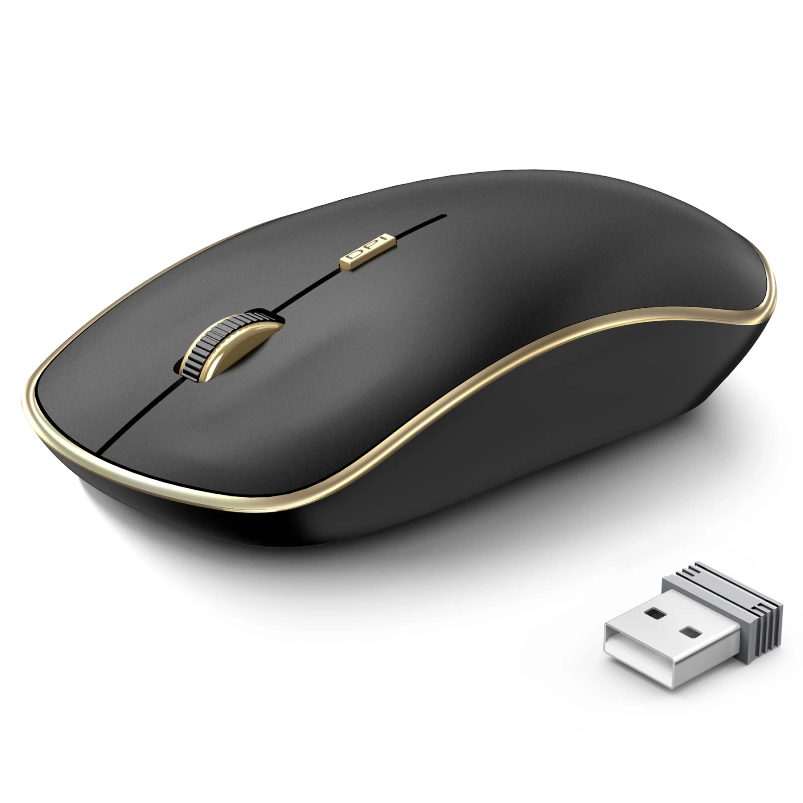 JA-M1 Silent Streamline Optical Mouse - Wireless