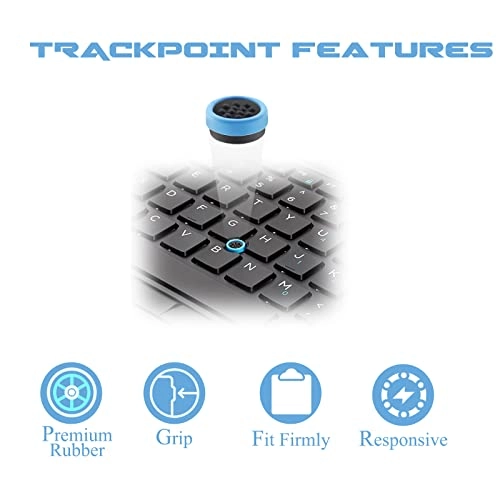 Trackpoint Cap - Pack of 2 Black