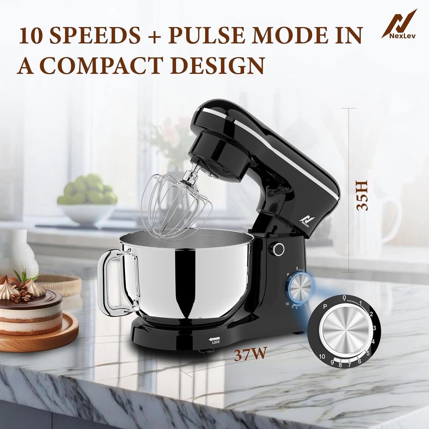 Stand Mixer - 55L 1500W