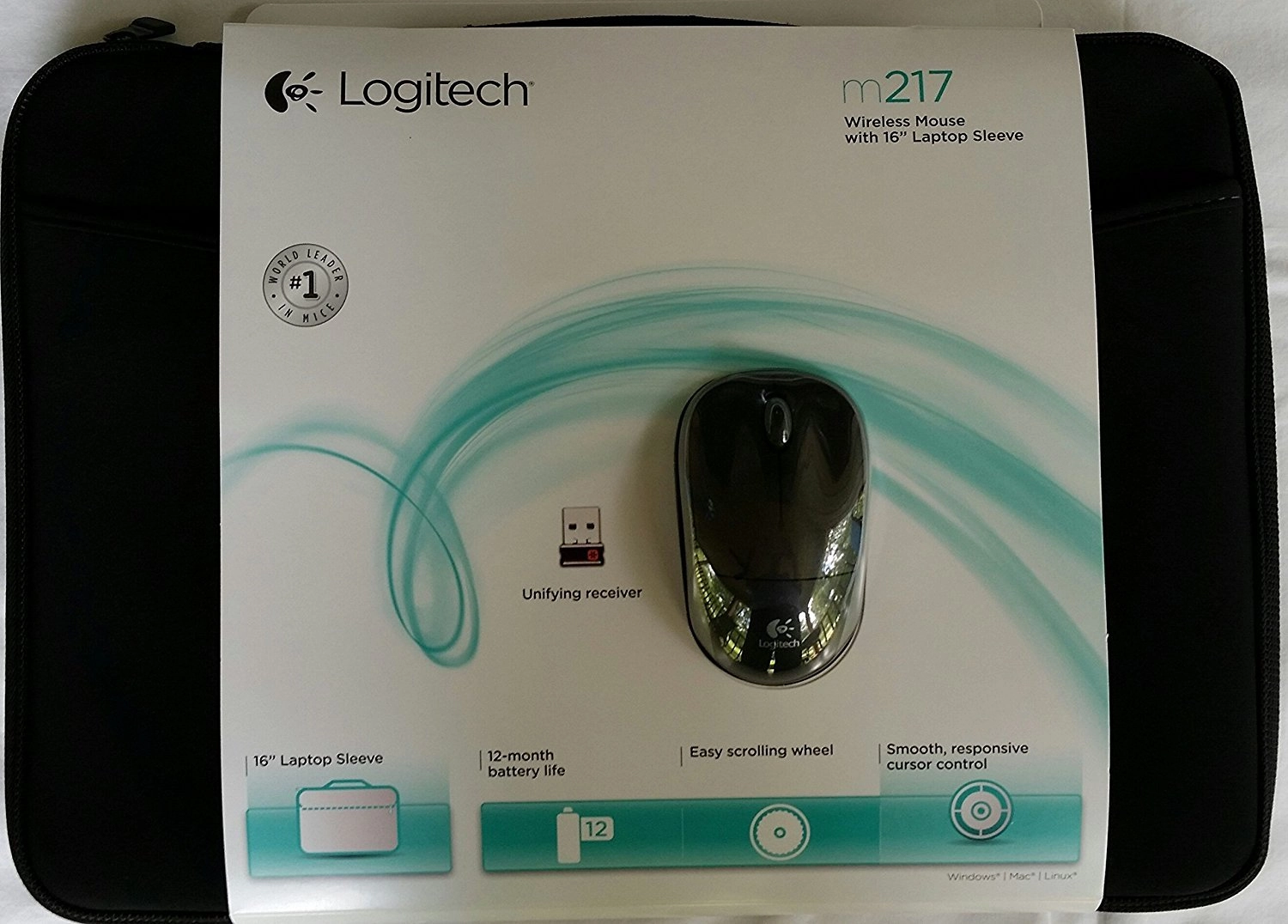 Logitech M217 Mouse - Wi-Fi