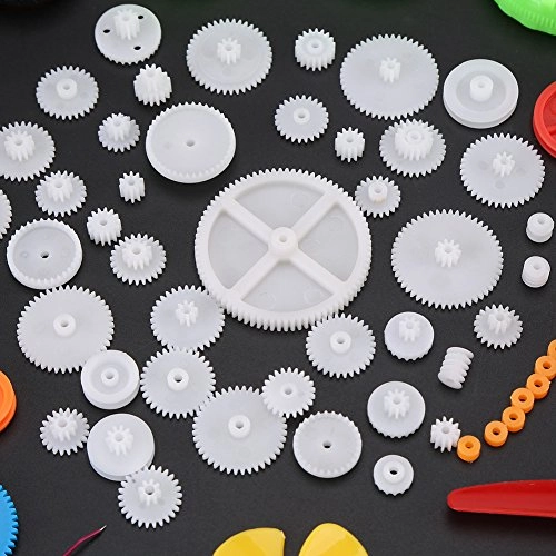 Gears Assortment - Metal Plastic 2mm for ages 4+