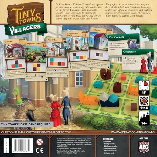 Tiny Towns: Villagers Expansion