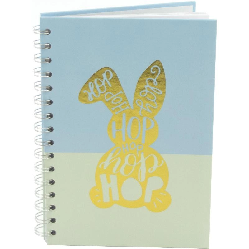 Notebook 19 X 26 cm Spiral - Grid 100 Sheets