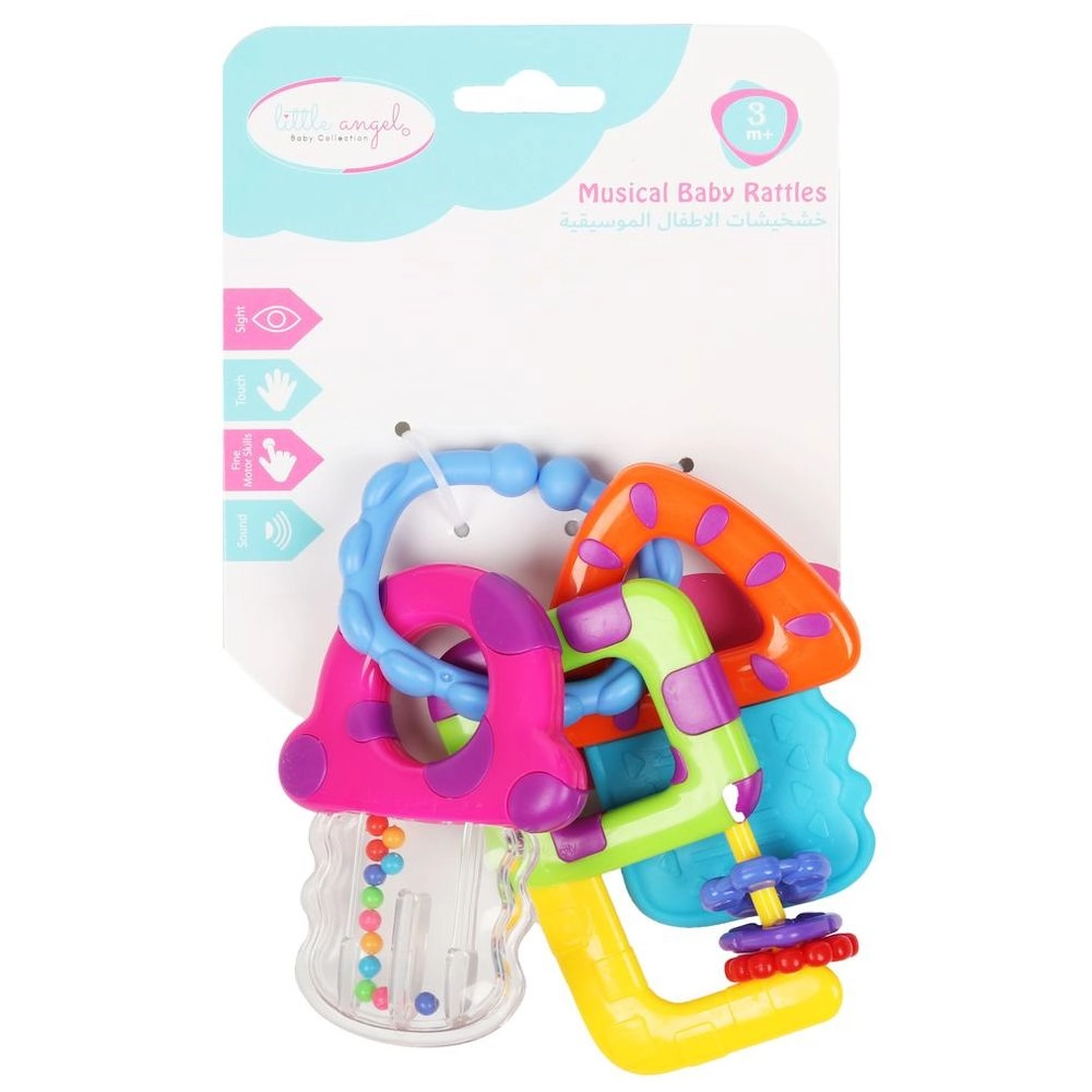 Baby Keys Rattle Shaker Toy - Suitable for 3 months and above